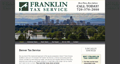 Desktop Screenshot of franklintaxservice.com